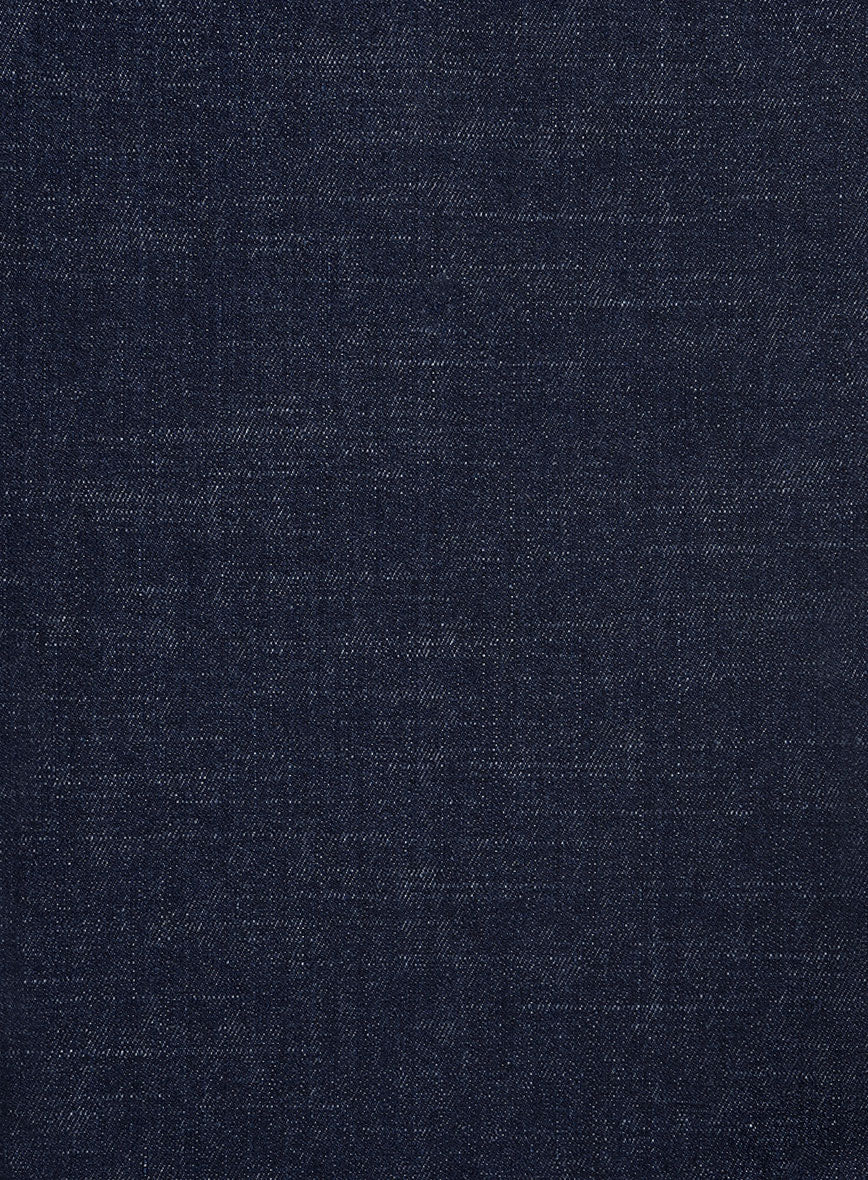 Indigo Stretch Denim Jeans - Image 7