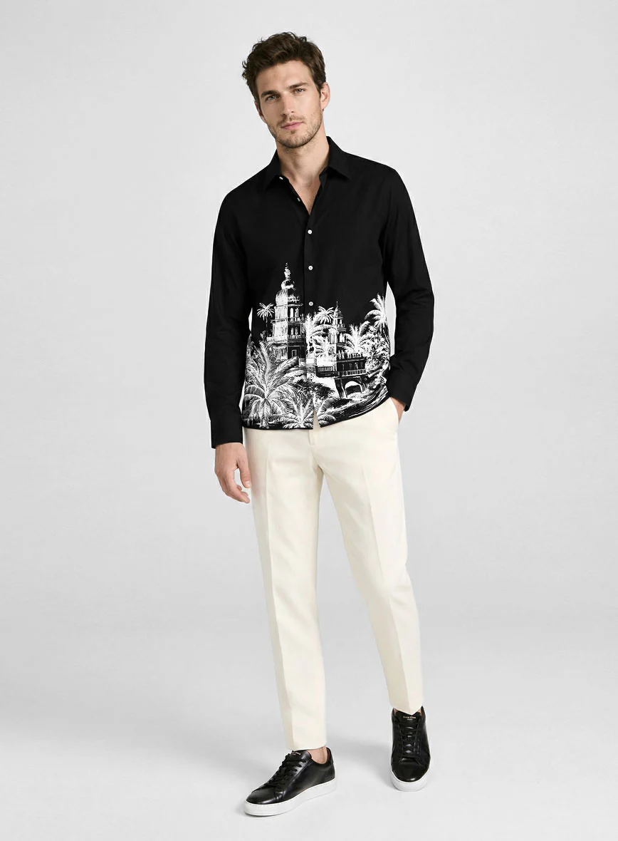 Inkframe Cotton Shirt - Image 4