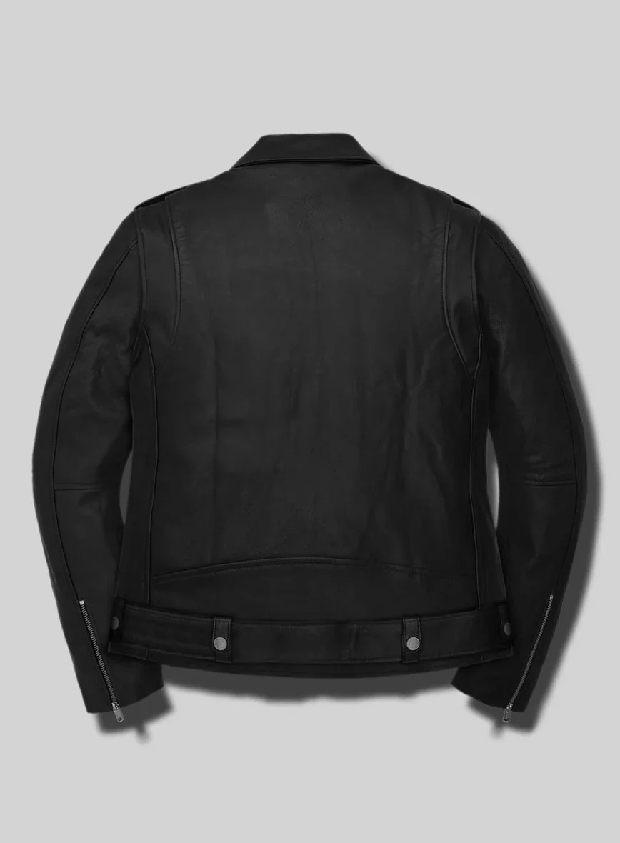 Iron Steed Black Leather Jacket - Image 11