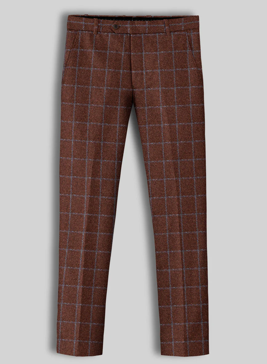 Italian Alonxi Checks Tweed Suit - Image 5