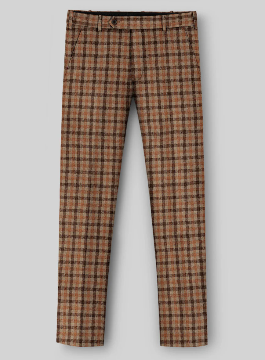 Italian Amberwood Check Tweed Suit - Image 4