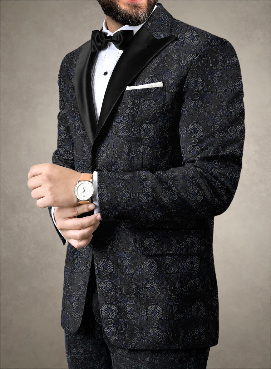 Italian Ariggo Tuxedo Jacket - Image 2