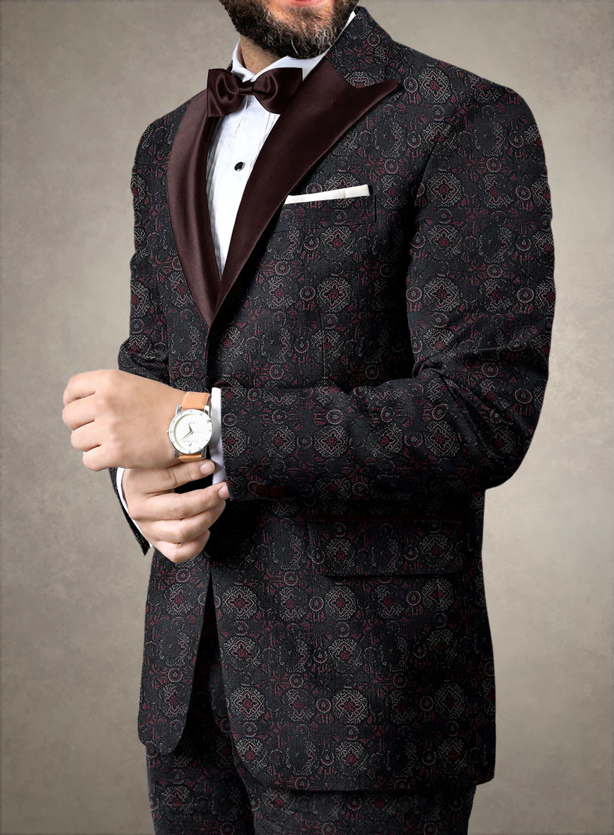 Italian Asenio Tuxedo Jacket - Image 2