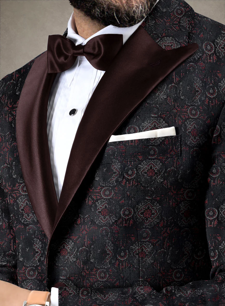 Italian Asenio Tuxedo Jacket - Image 3