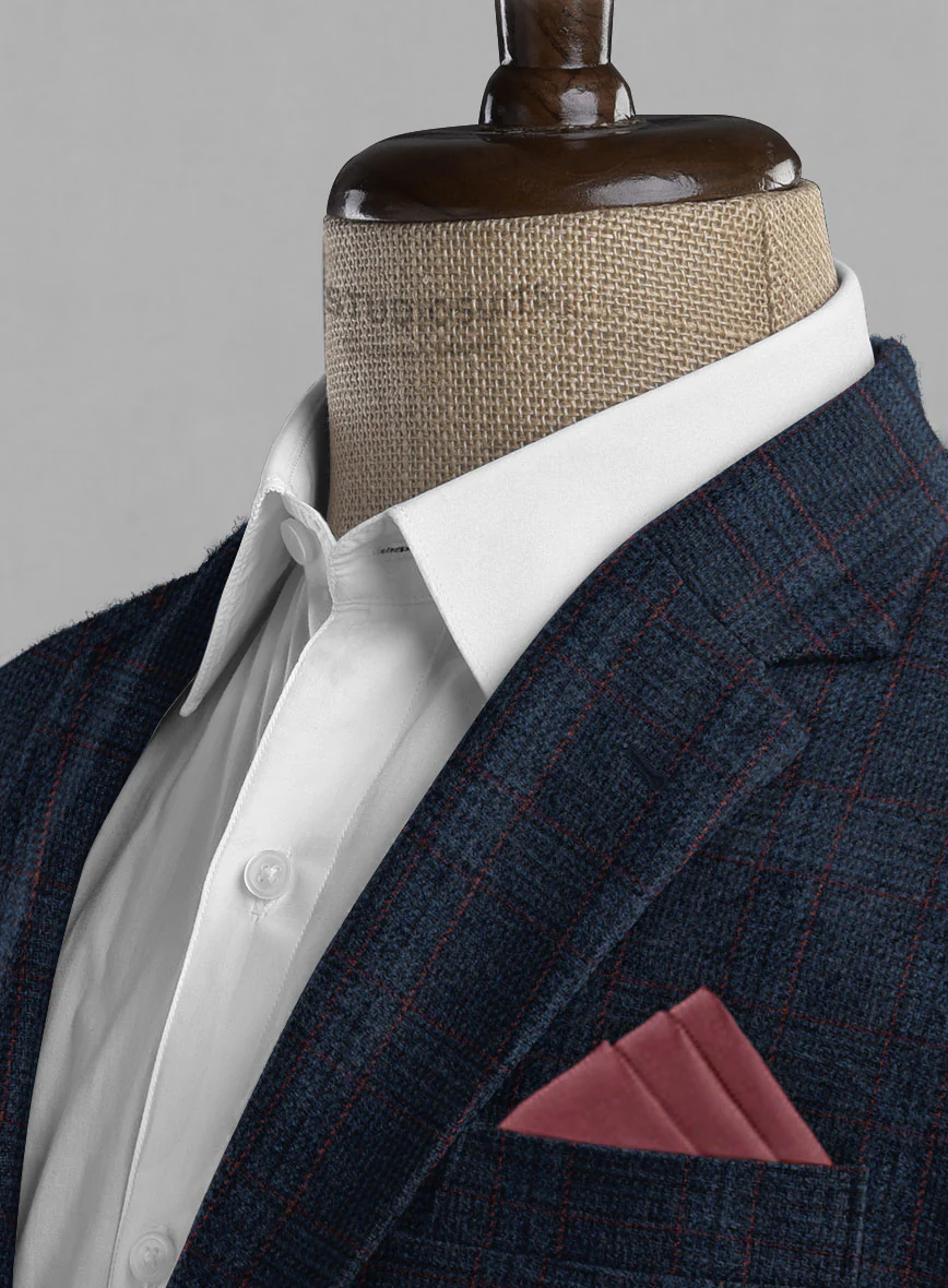 Italian Atessia Check Tweed Jacket - Image 2