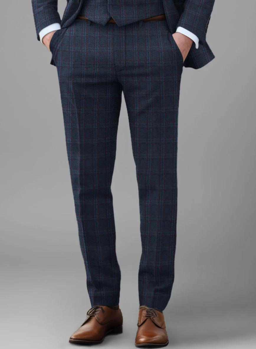Italian Atessia Check Tweed Suit - Image 7