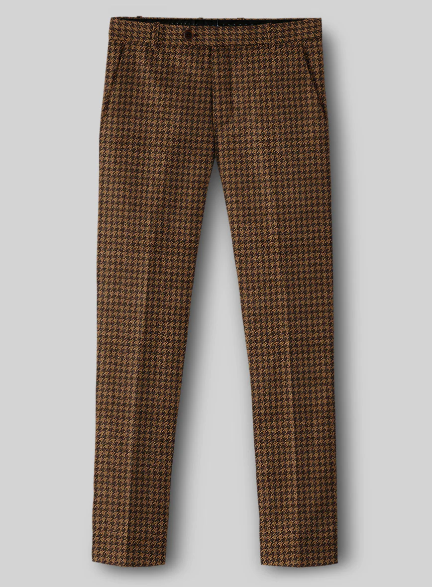 Italian Berote Houndstooth Tweed Suit - Image 6