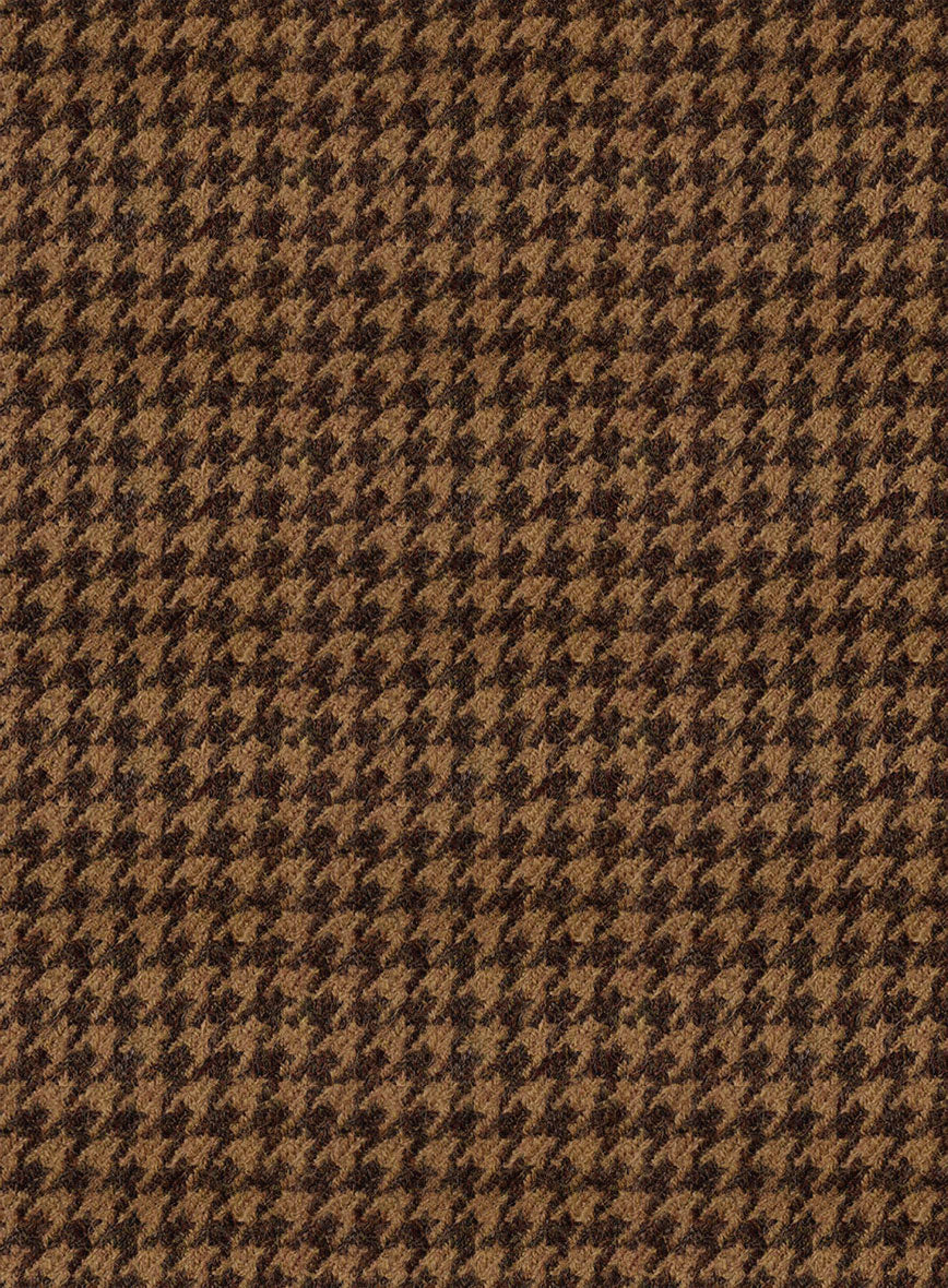 Italian Berote Houndstooth Tweed Suit - Image 8