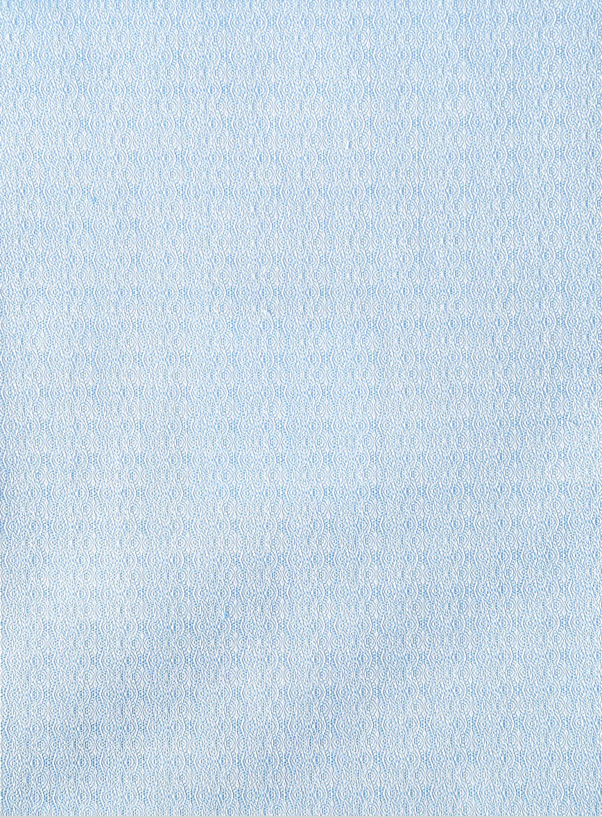 Italian Blue Cascade Shirt - Image 3