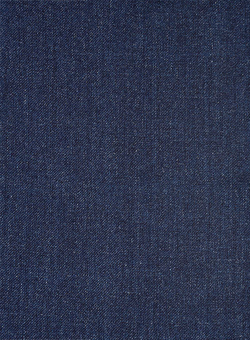 Italian Brandy Blue Pablo Style Linen Jacket - Image 7