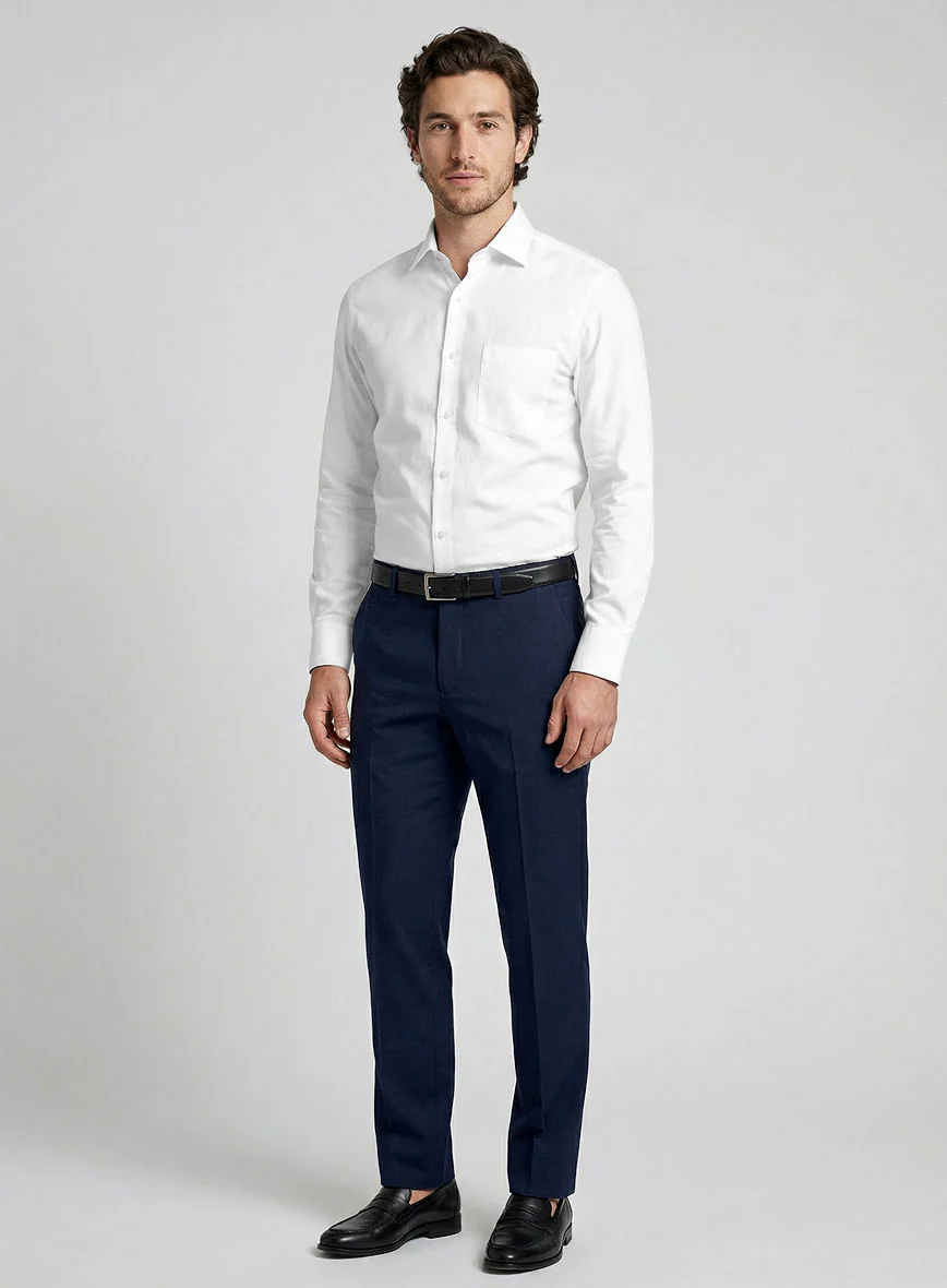 Italian Calvero Chalk Shirt - Image 4