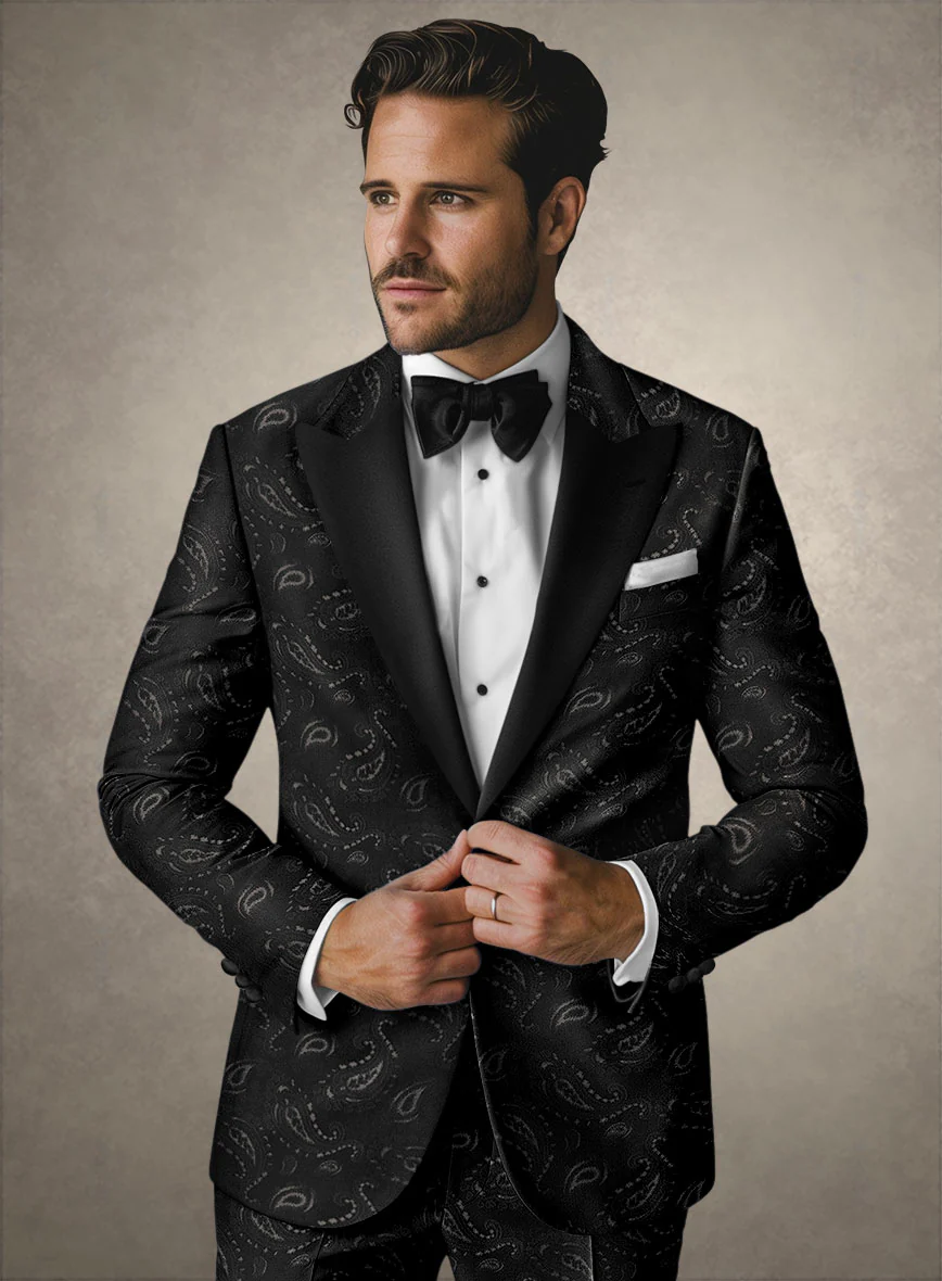 Italian Caprino Tuxedo Blazer - Image 2