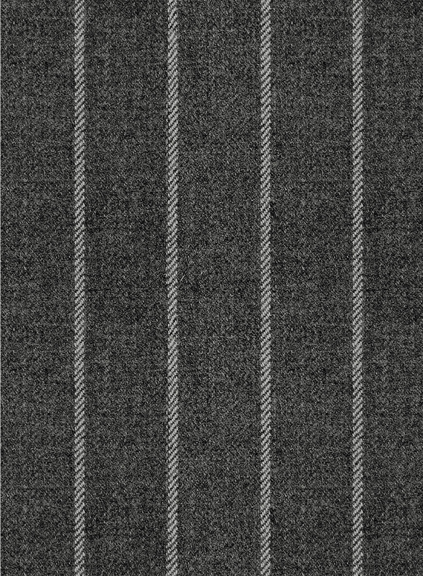 Italian Carbonridge Rope Stripe Tweed Pants - Image 3