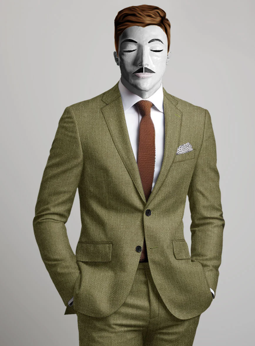 Italian Cashmere Linen Silk Siglia Suit - Image 2