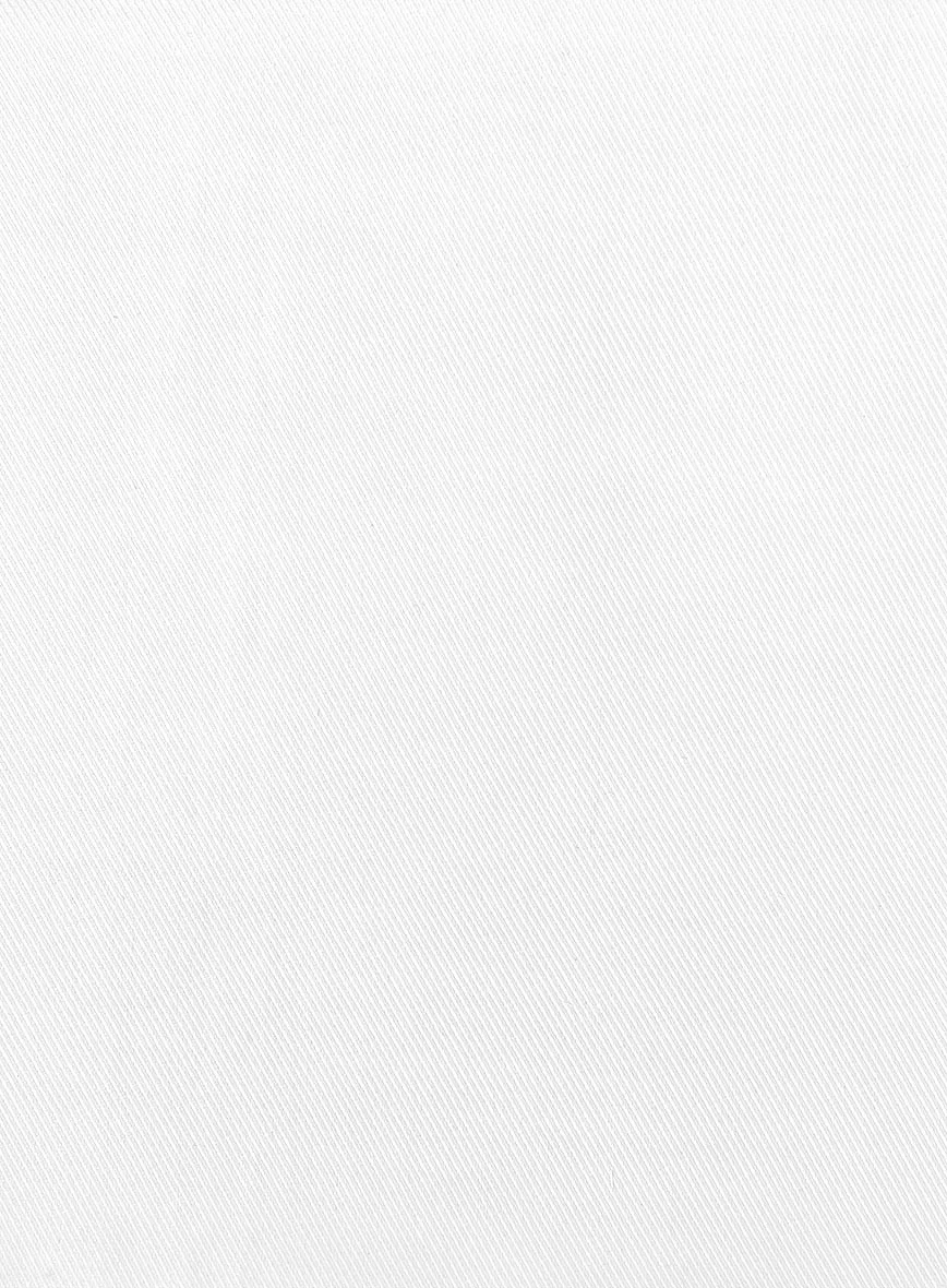 Italian Cavalry Twill White Shirt - Image 4