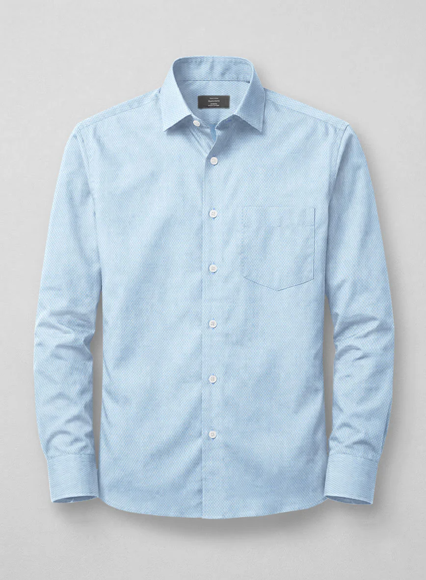 Italian Celeste Diamond Shirt - Image 3