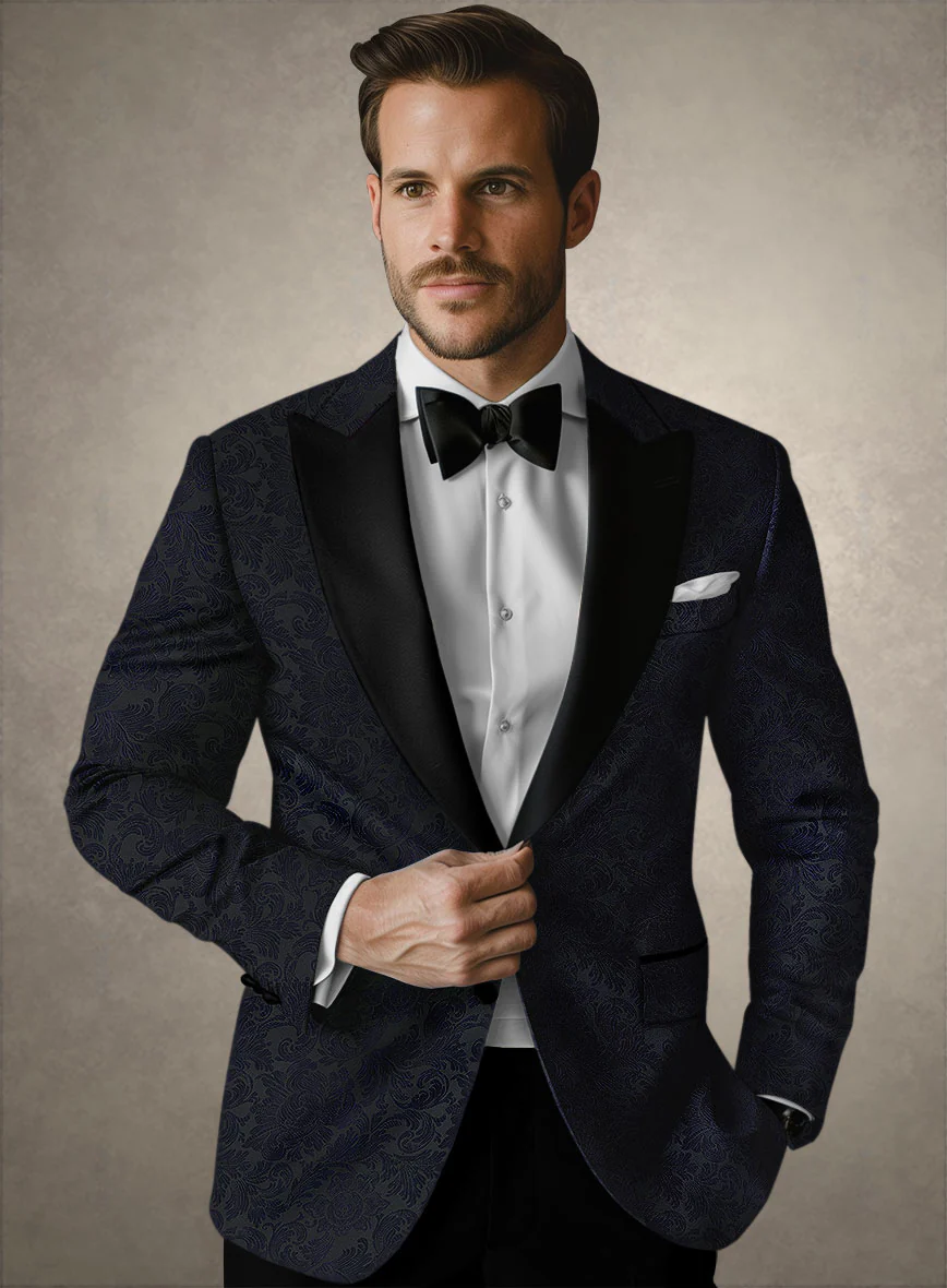Italian Cielora Tuxedo Blazer - Image 2