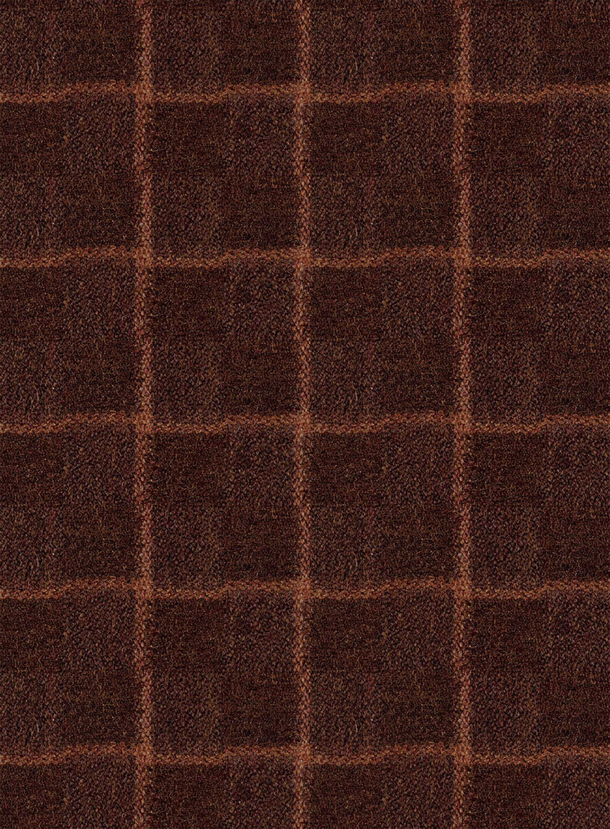 Italian Copperfield Check Tweed Pants - Image 3