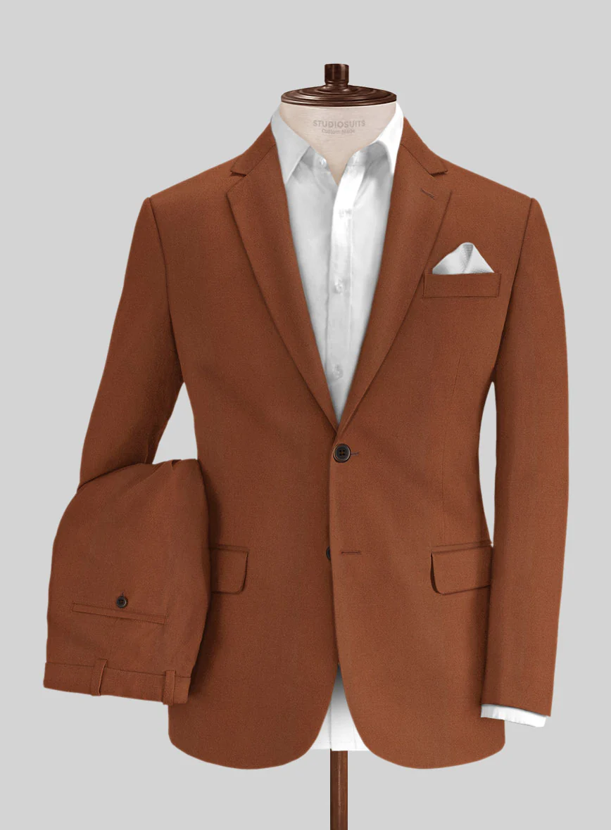 Italian Cotton Silk Lycra Alera Suit - Image 2