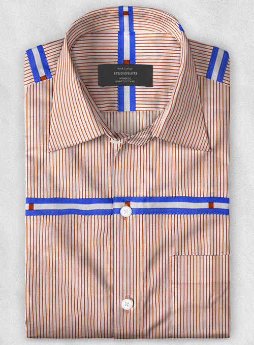 Italian Cotton Carnival Shirt - Image 2