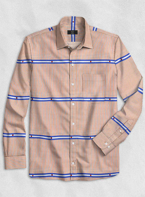 Italian Cotton Carnival Shirt - Image 2