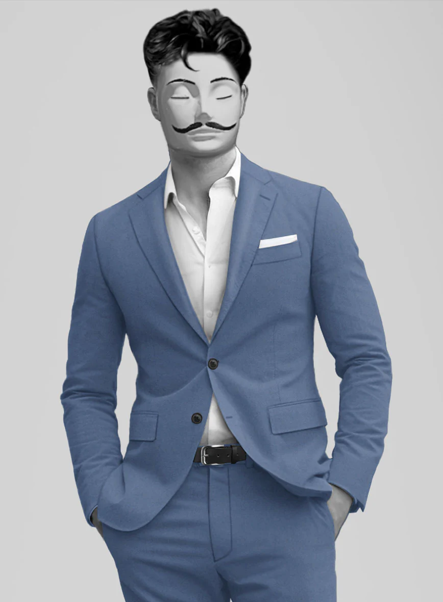 Italian Cotton Cashmere Veltra Suit - Image 3