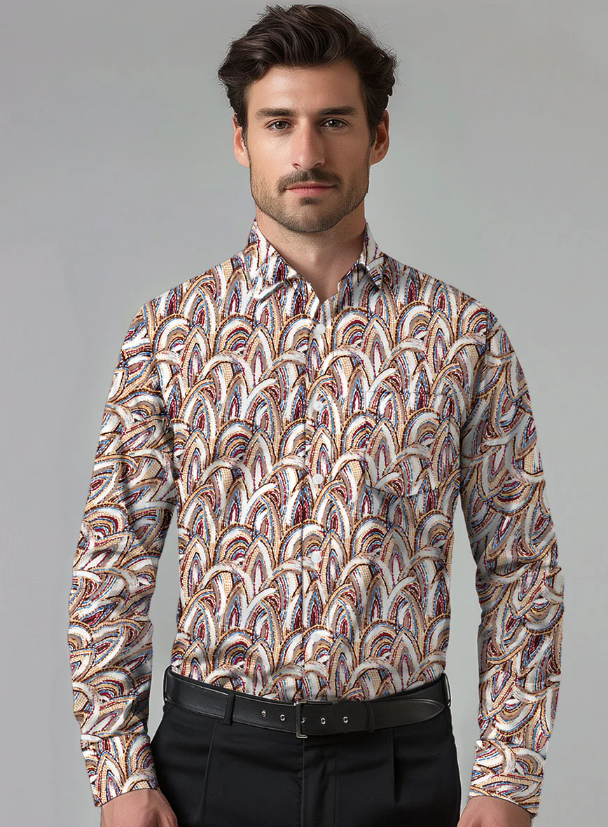 Italian Cotton Craftik Shirt - Image 2