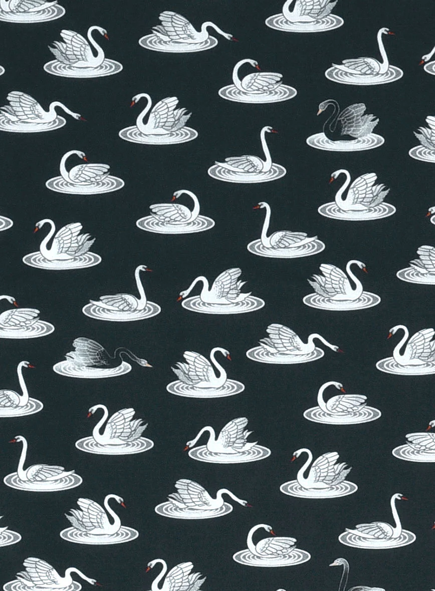 Italian Cotton Cygnus Shirt - Image 3