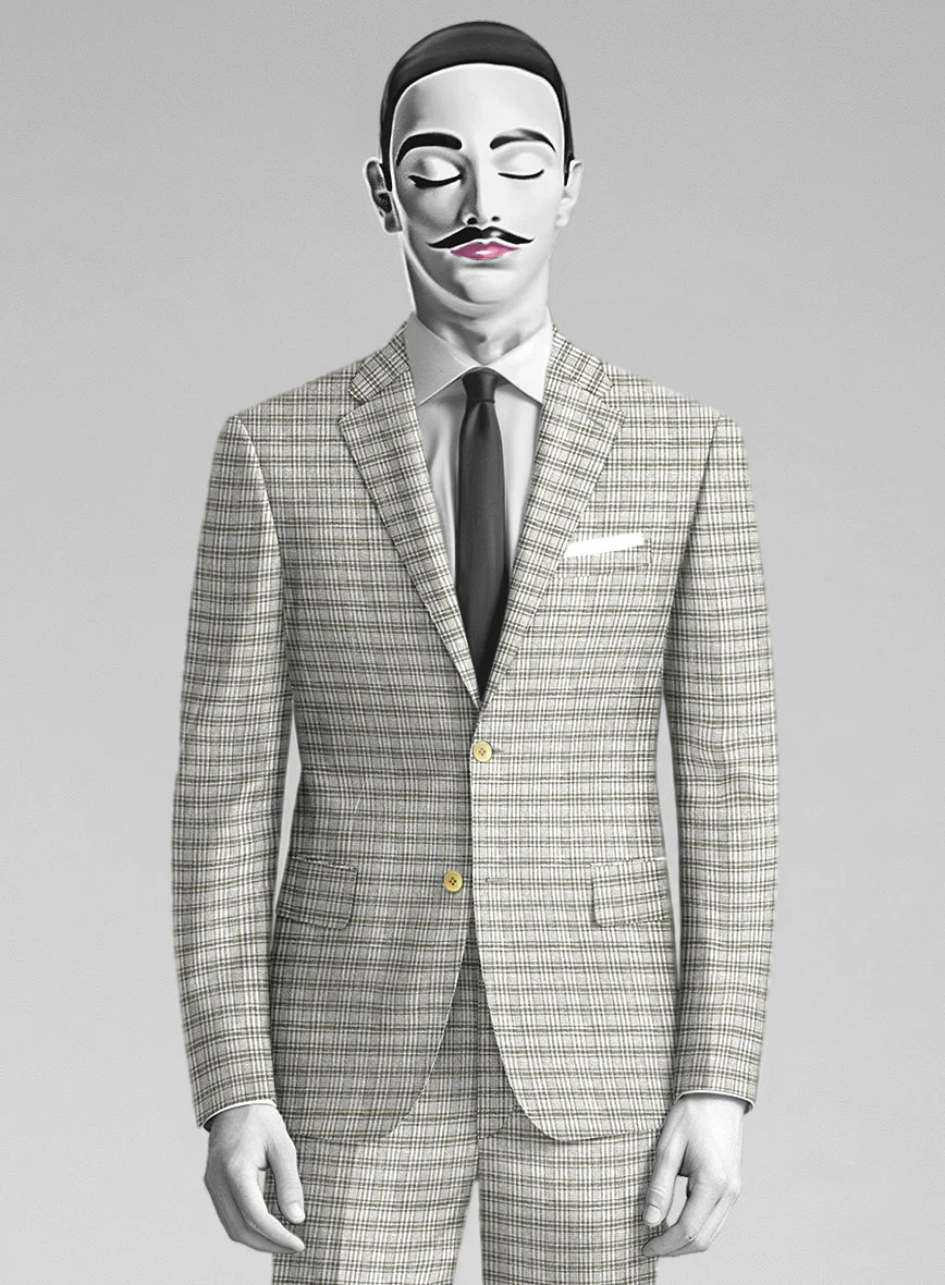 Italian Cotton Engari Suit - Image 3