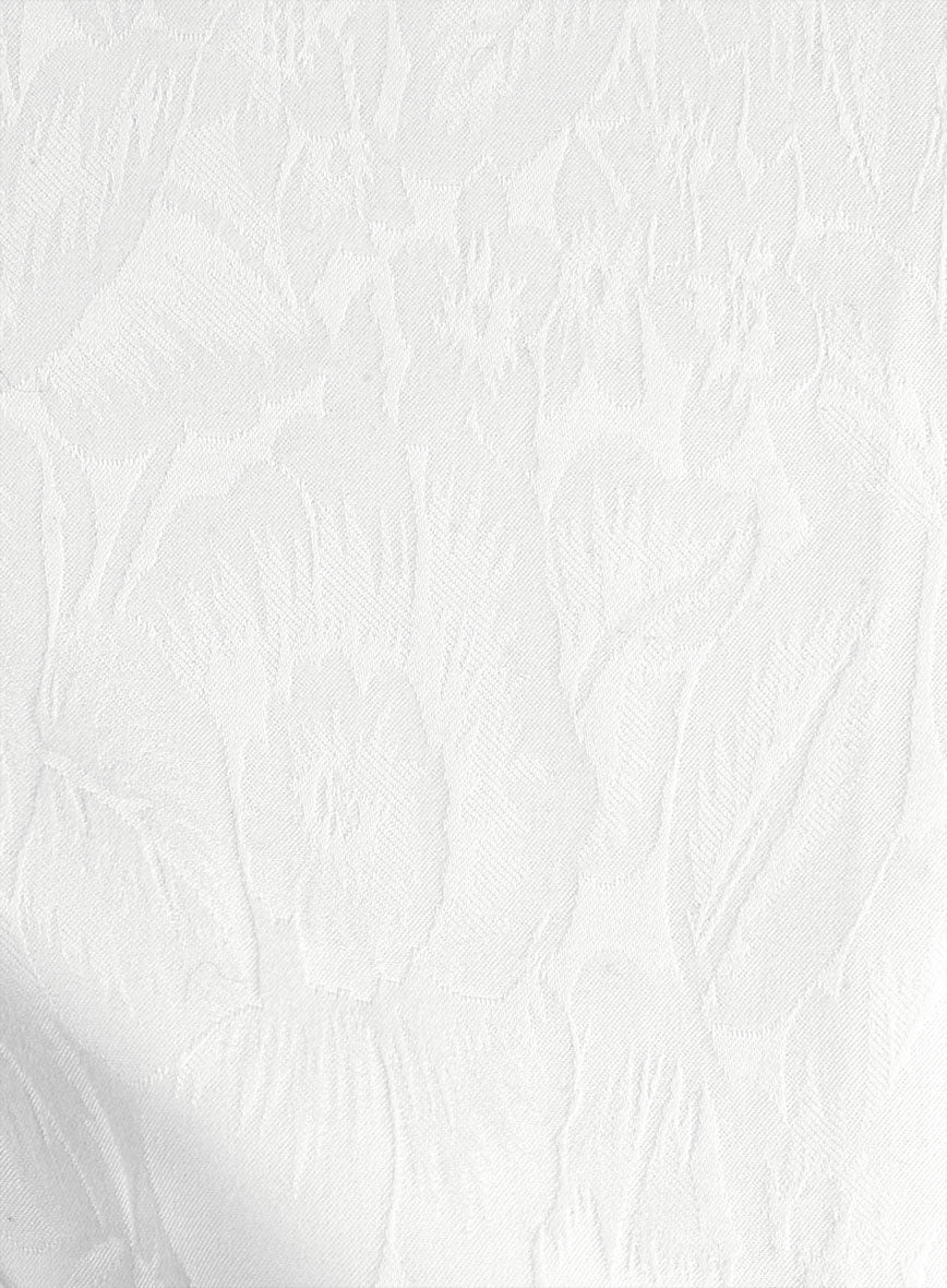 Italian Cotton Fiorella Tuxedo Blazer - Image 3