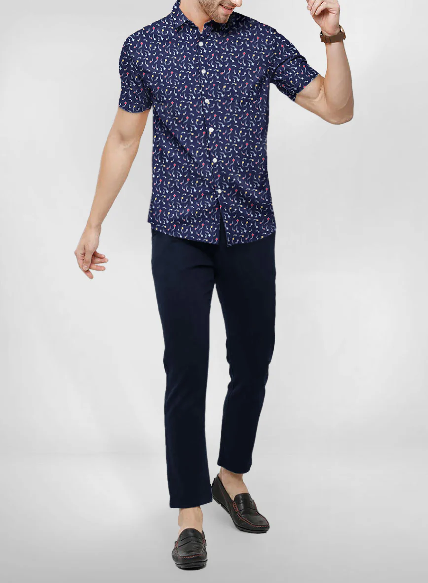 Italian Cotton Flat Kite Shirt - Image 2