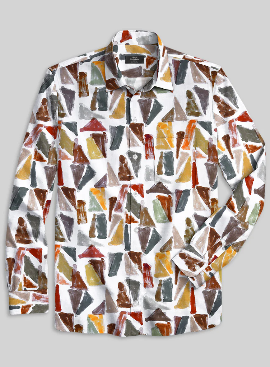 Italian Cotton Gosri Shirt - Image 2