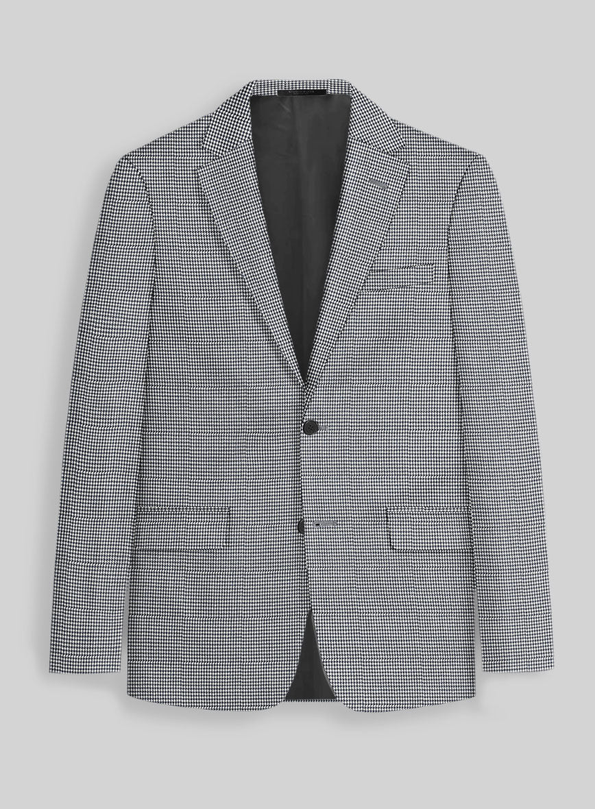 Italian Cotton Houndstooth Isla Suit - Image 4