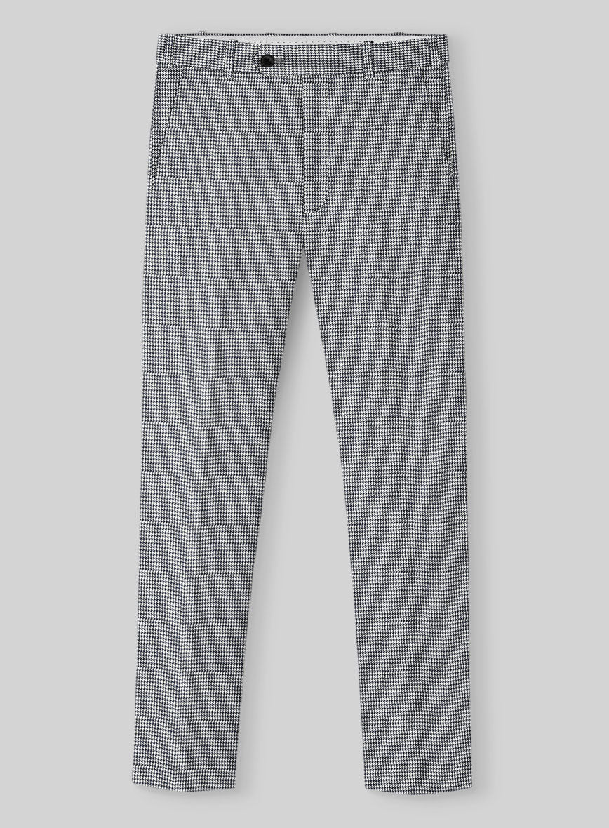 Italian Cotton Houndstooth Isla Suit - Image 5