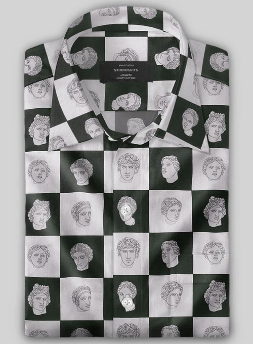 Italian Cotton Kouros Shirt - Image 2