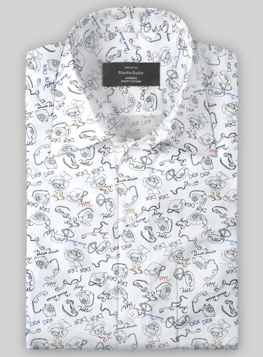 Italian Cotton Labezi Shirt - Image 2