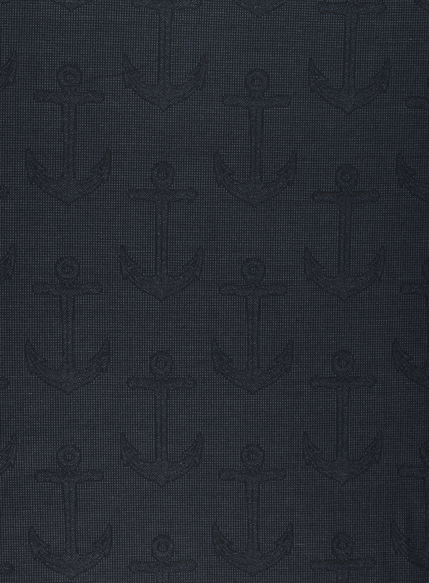 Italian Cotton Linen Anchor Jacket - Image 3
