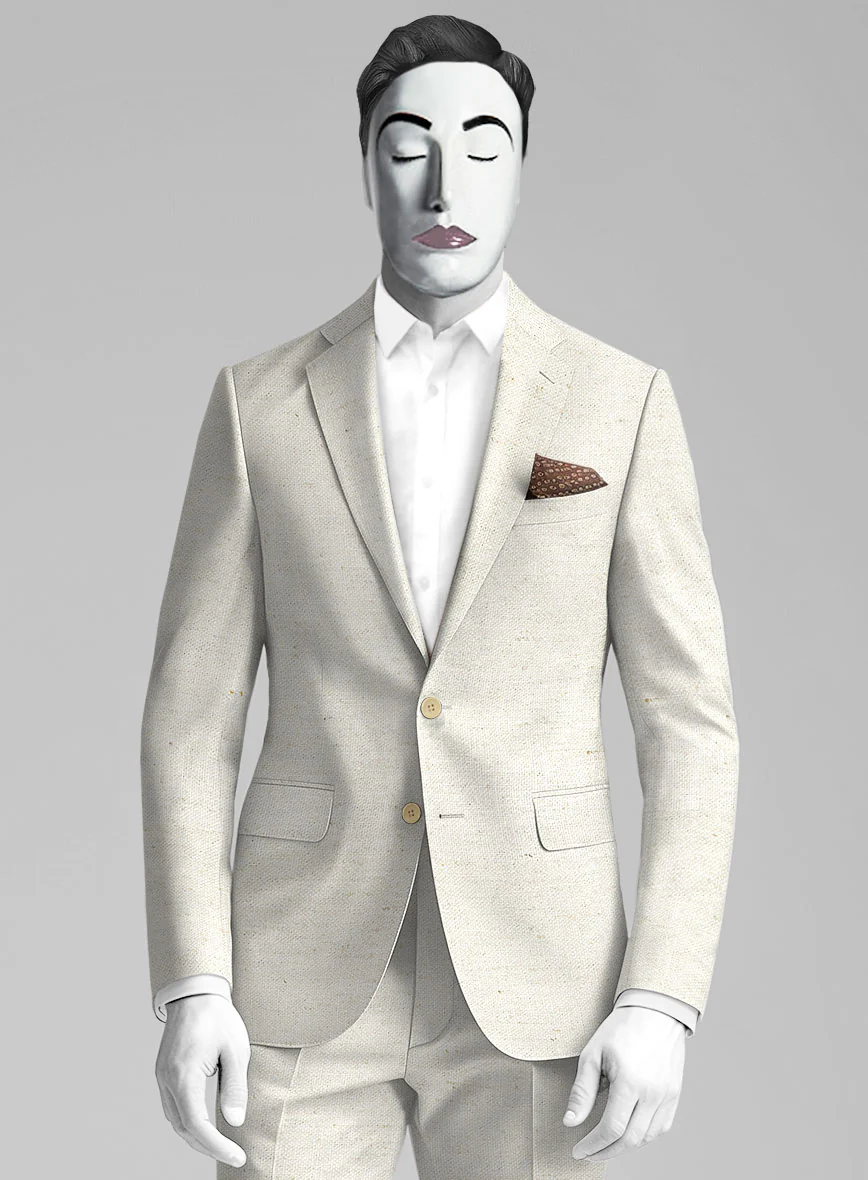 Italian Cotton Linen Duarda Suit - Image 3