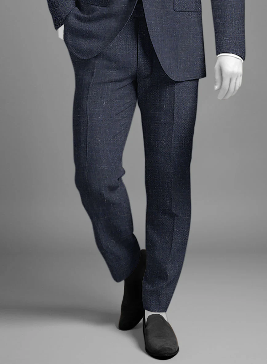 Italian Cotton Linen Hopsack Anibal Suit - Image 5