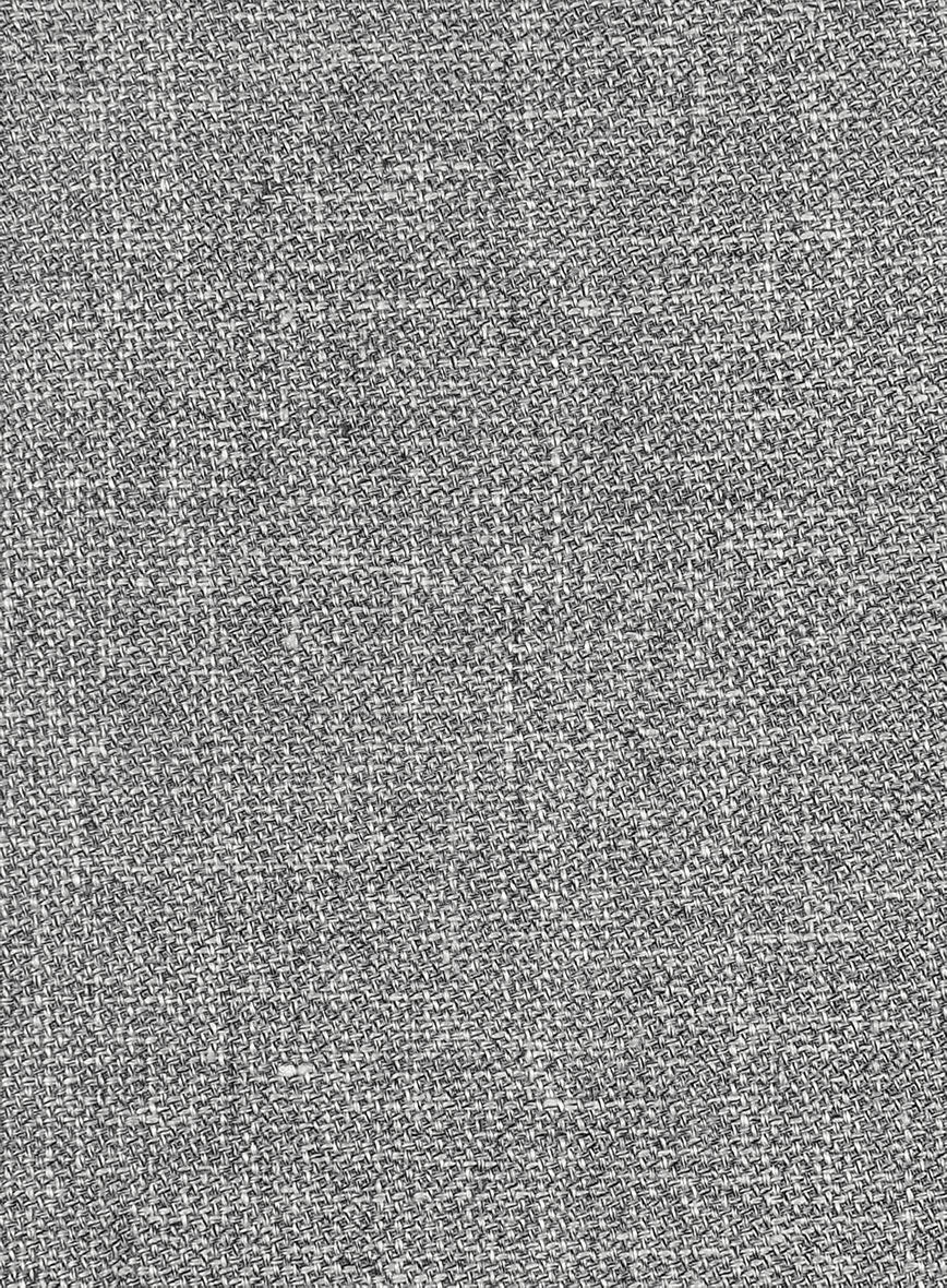 Italian Cotton Linen Hopsack Bartolo Pants - Image 3
