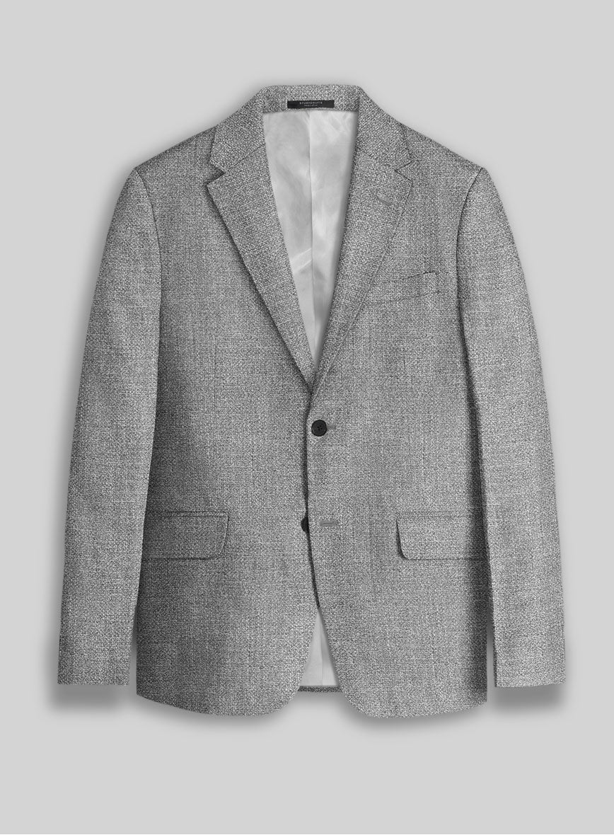 Italian Cotton Linen Hopsack Bartolo Suit - Image 4