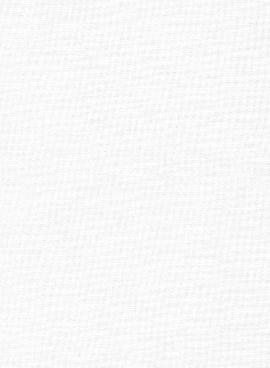 Italian Cotton Linen Tuia White Shirt - Image 3