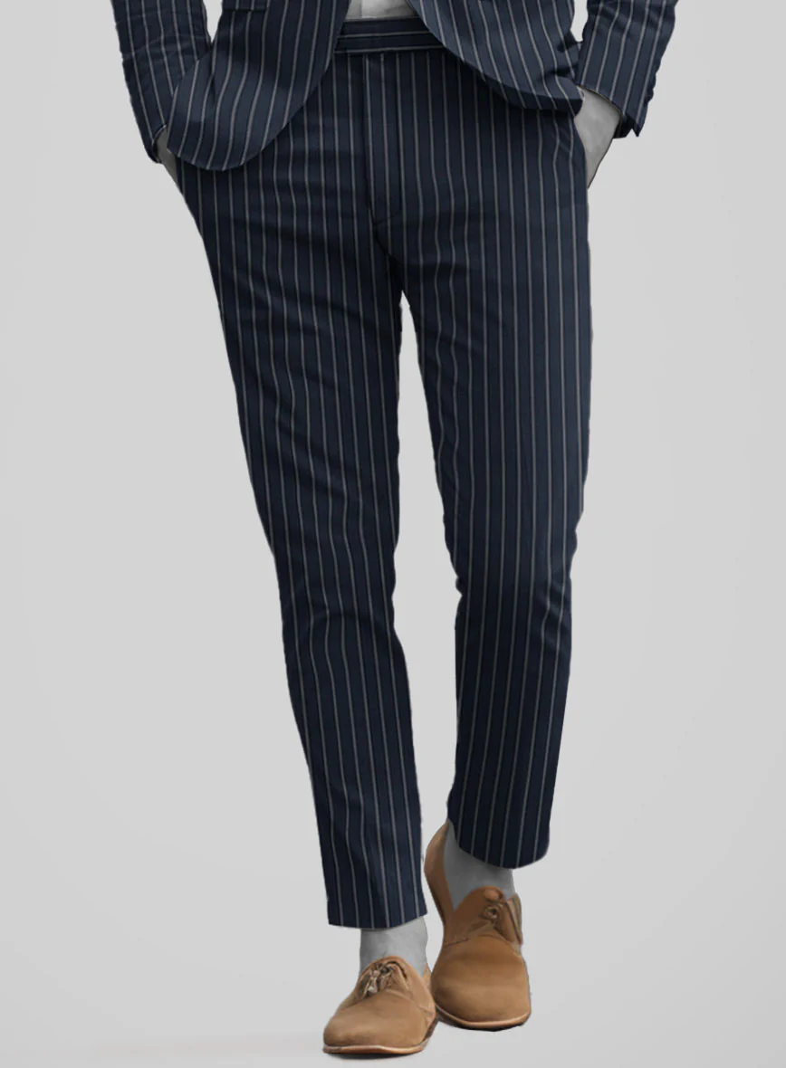 Italian Cotton Lycra Nicanor Pants - Image 2