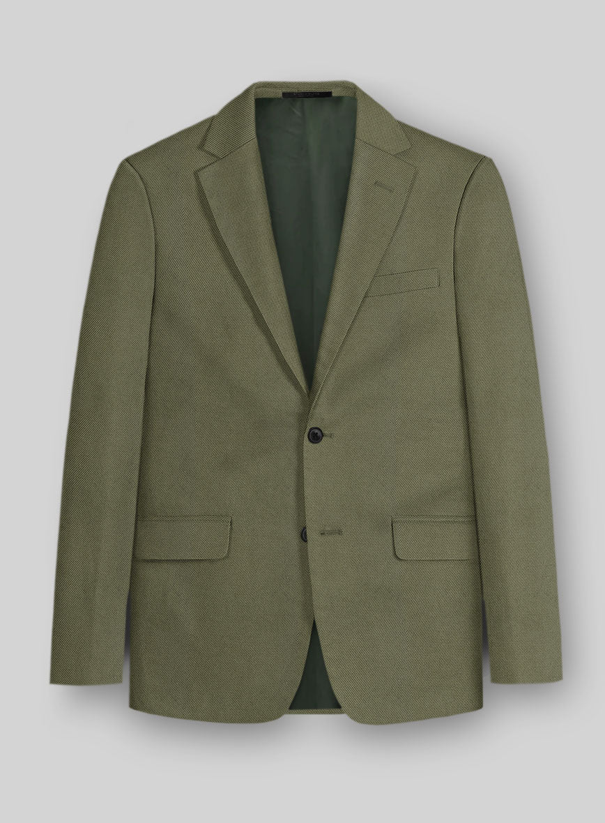Italian Cotton Lycra Texura Suit - Image 4