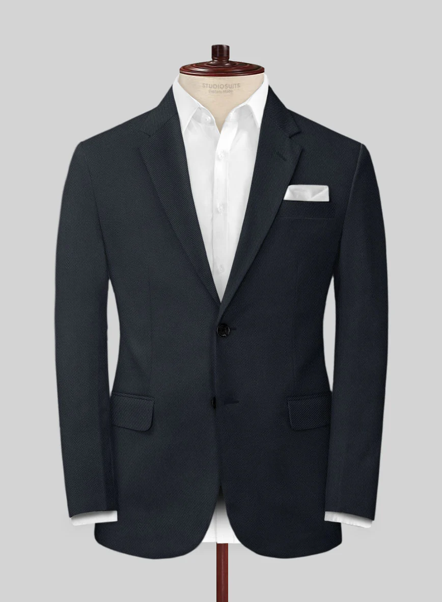 Italian Cotton Lycra Ulisse Jacket - Image 3