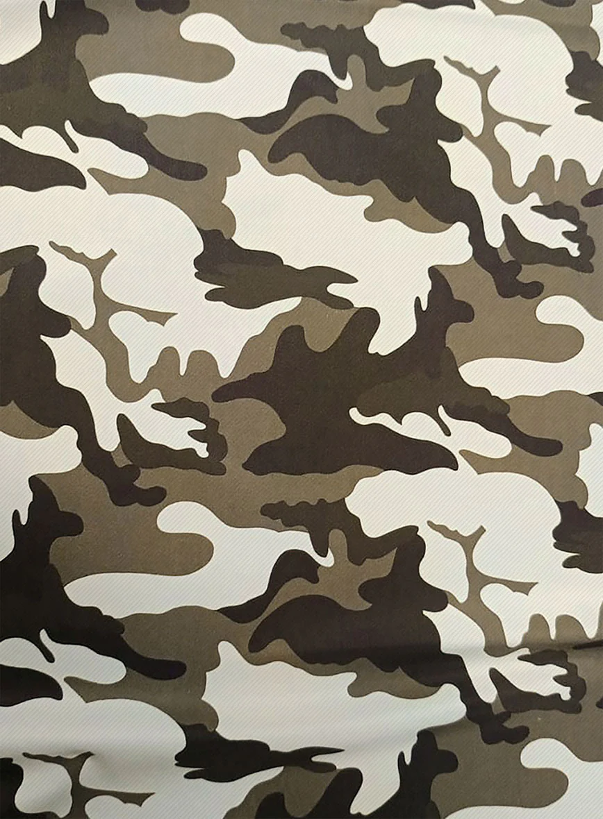 Italian Cotton Montoya Camo Pants - Image 3