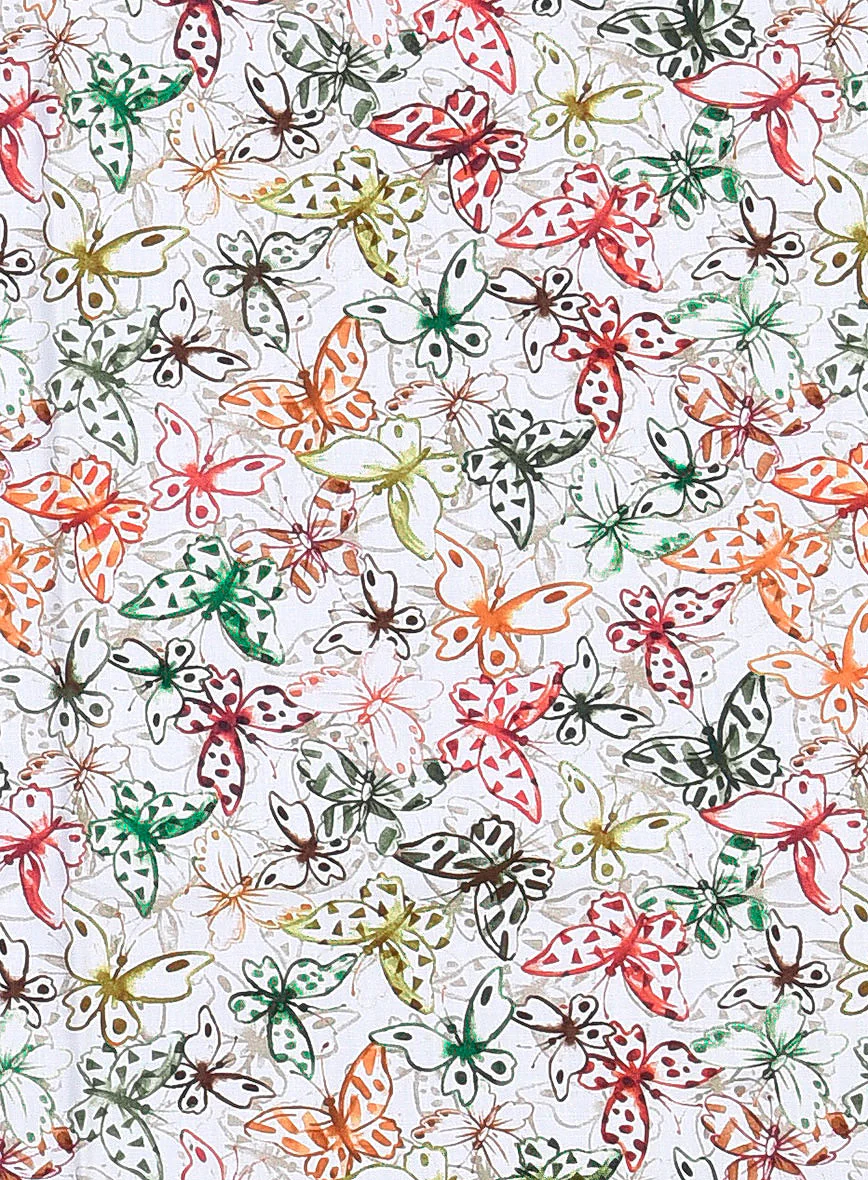 Italian Cotton Morpho Shirt - Image 3