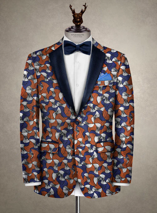 Italian Cotton Ollio Tuxedo Suit - Image 3