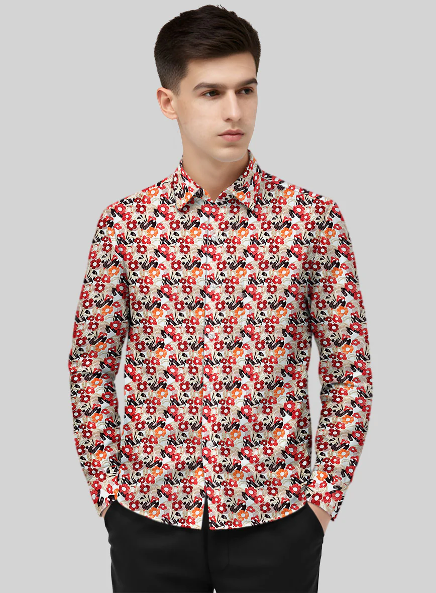 Italian Cotton Ravinto Shirt - Image 2