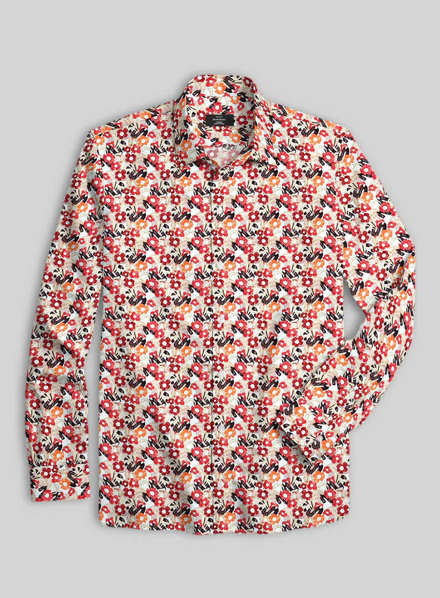 Italian Cotton Ravinto Shirt - Image 3